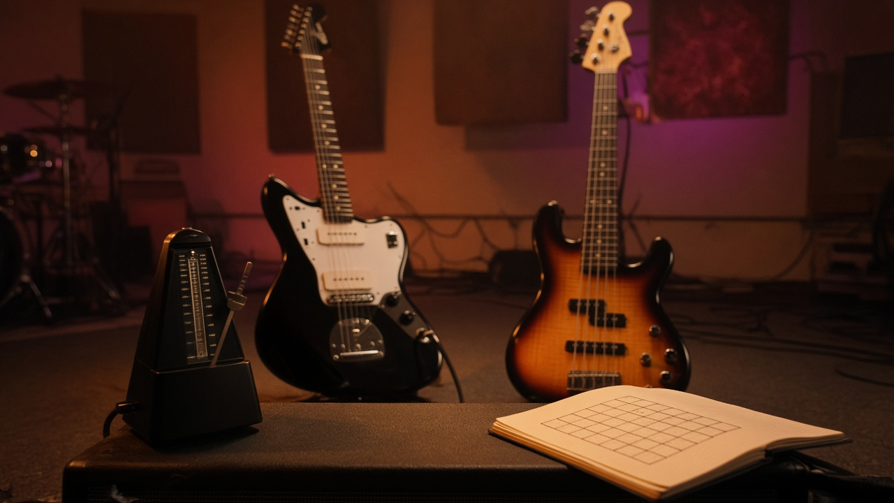 Ditado Rítmico na Guitarra e no Baixo: Guia de Treino