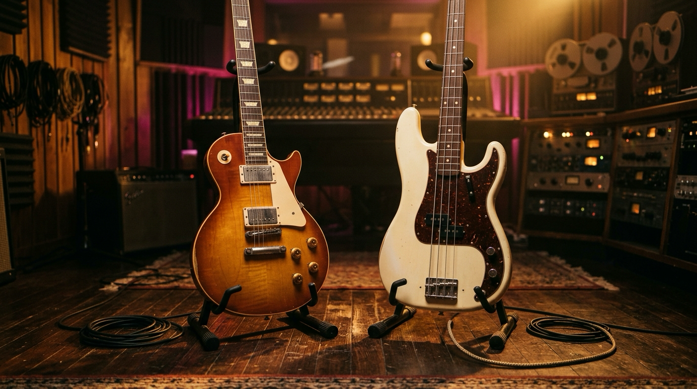 Ghost Notes na Guitarra e no Baixo: O Guia do Groove Percussivo