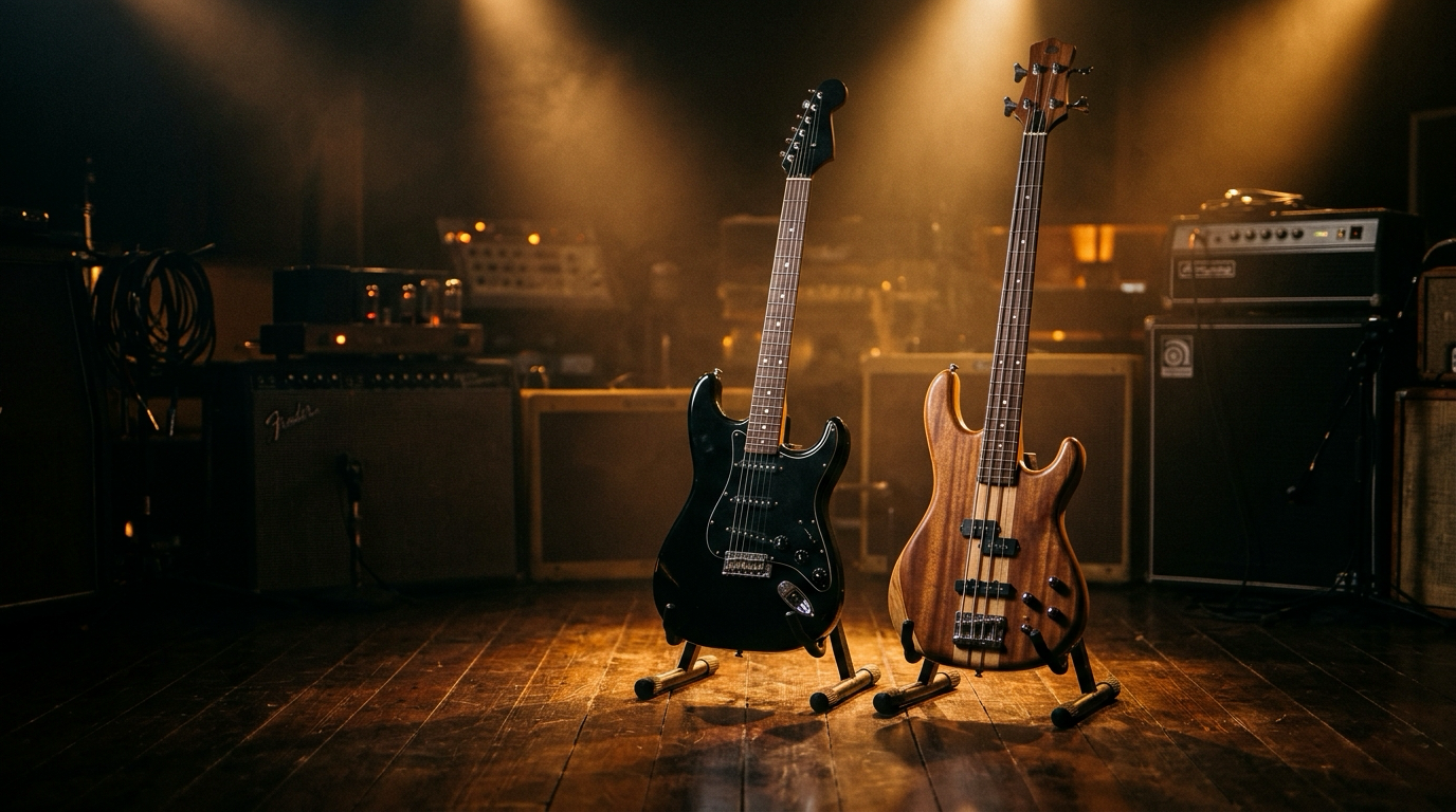 Riff com Nota Pedal na Guitarra e no Baixo: Domine o Pedal Point