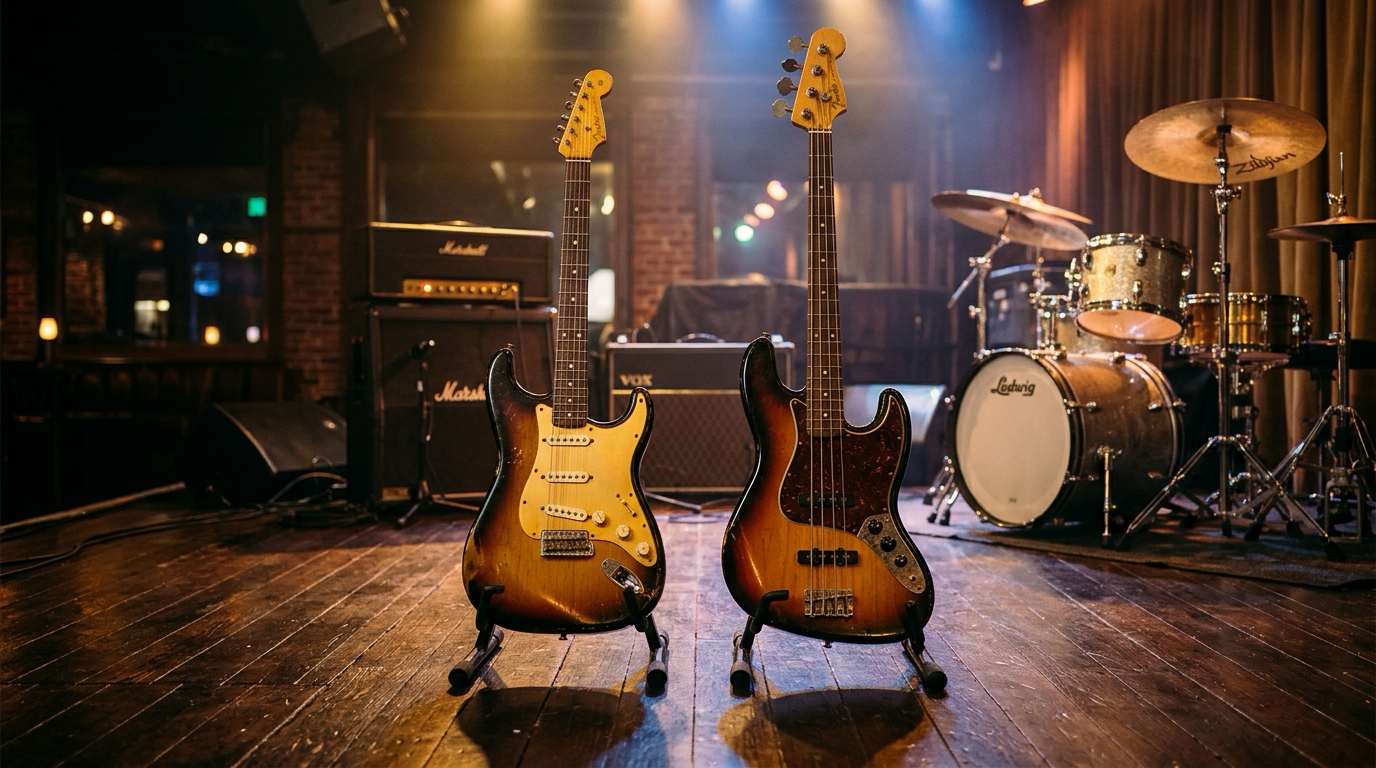 Guitarra Funk e Baixo no Groove: Ghost Notes e Acorde de Nona