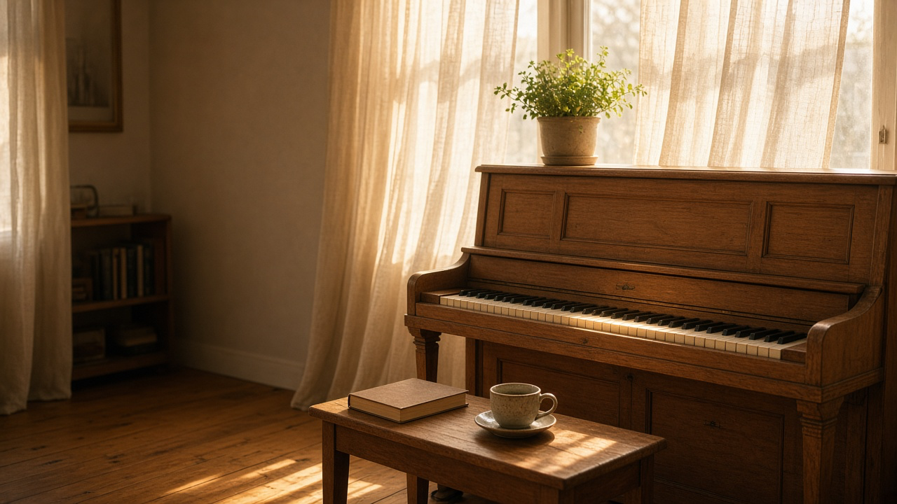 Música de Piano Calmo Sem Direitos Autorais para Leitura e Estudo
